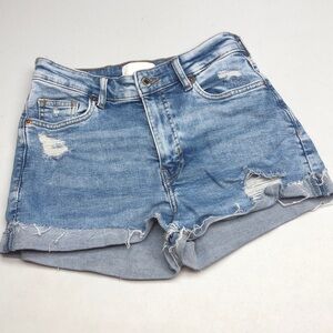 CLASSIC H&M HI-RISE JEAN SHORTS 4/27 😎